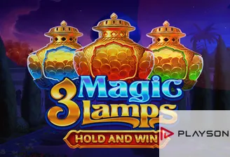 3 Magic Lamps: Hold and Win